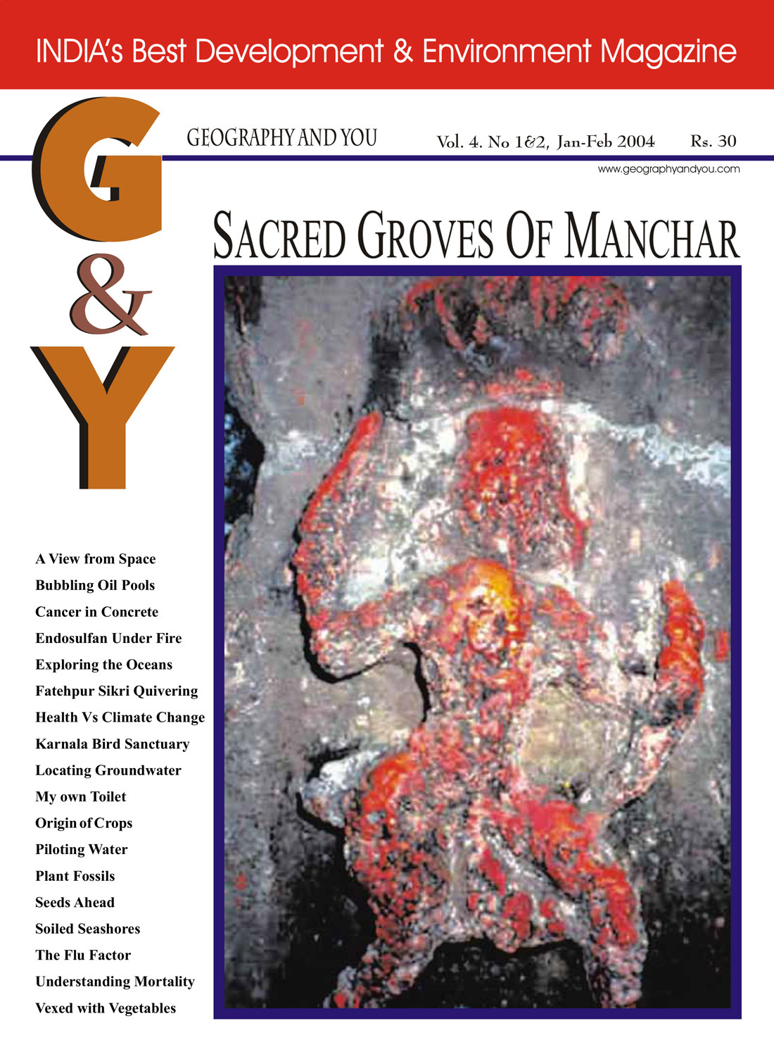 Sacred Groves of Manchar (Jan-Feb 2004) cover